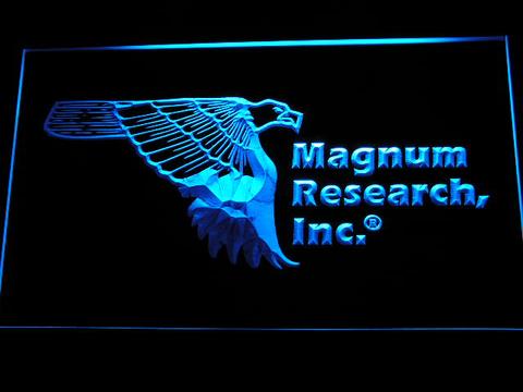 Magnum Research Inc Gun Firearms Eagle Logo LED Neon Sign